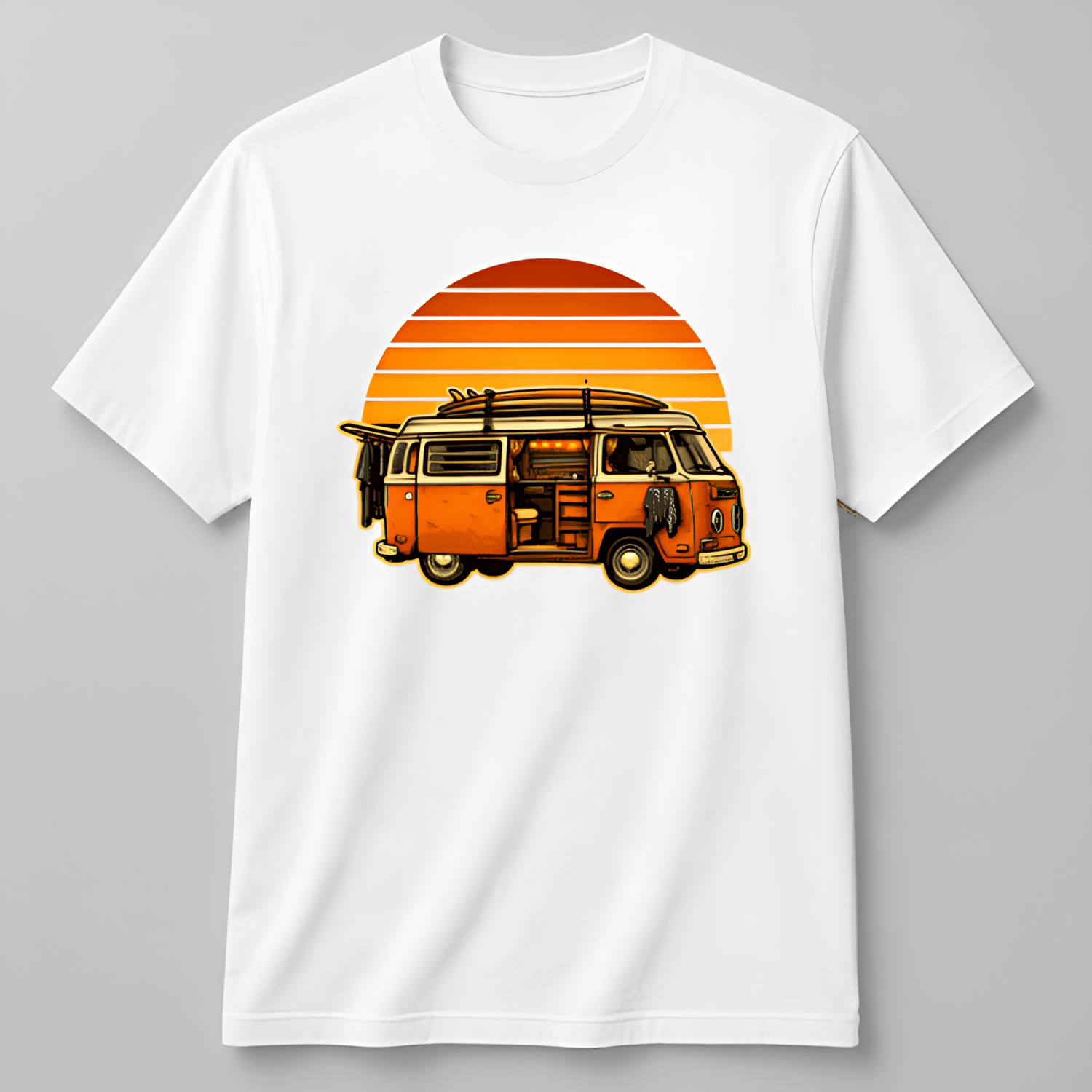 Personalisiertes Klassisches T-Shirt für Jugendliche Retro-Style