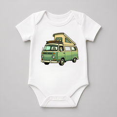 Personalisierter Babybody Cartoon-Style