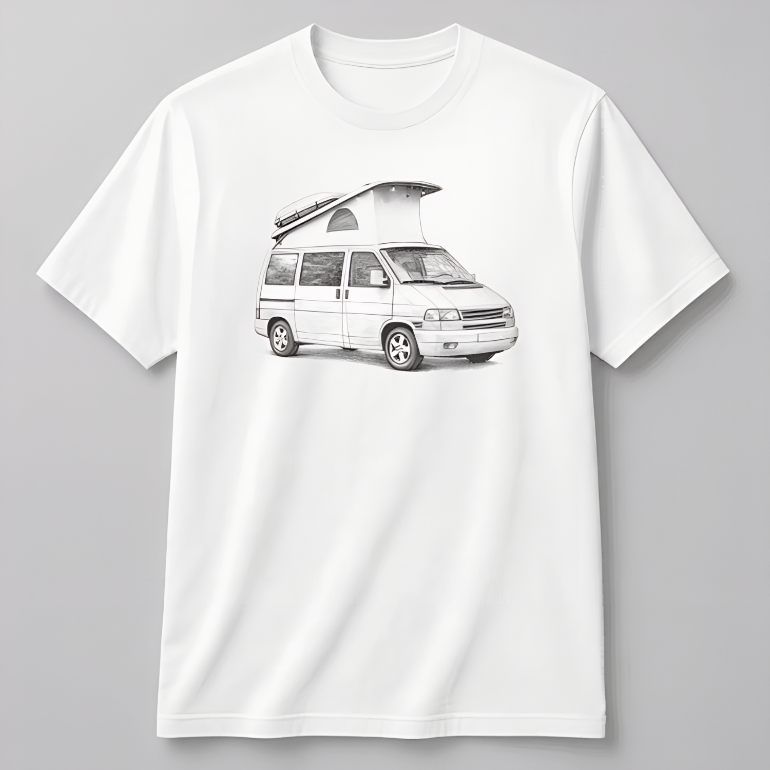 Personalisiertes Unisex Bio Baumwoll T-Shirt Sketch-Style