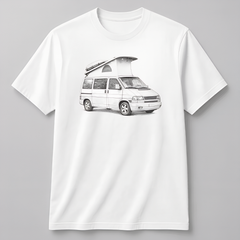 Personalisiertes Unisex Bio Baumwoll T-Shirt Sketch-Style