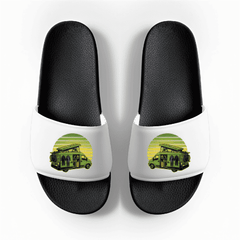 Personalisierte Damen-Schlappen Retro-Style