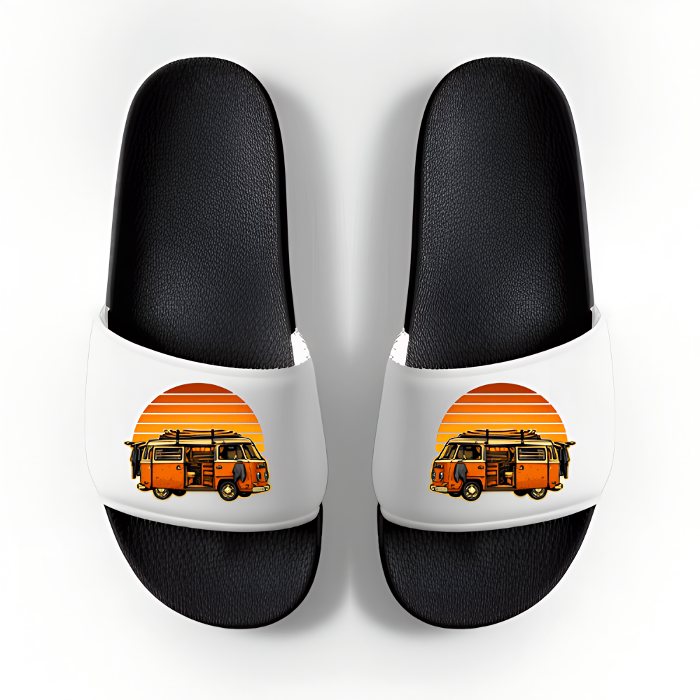 Personalisierte Herren-Schlappen Retro-Style