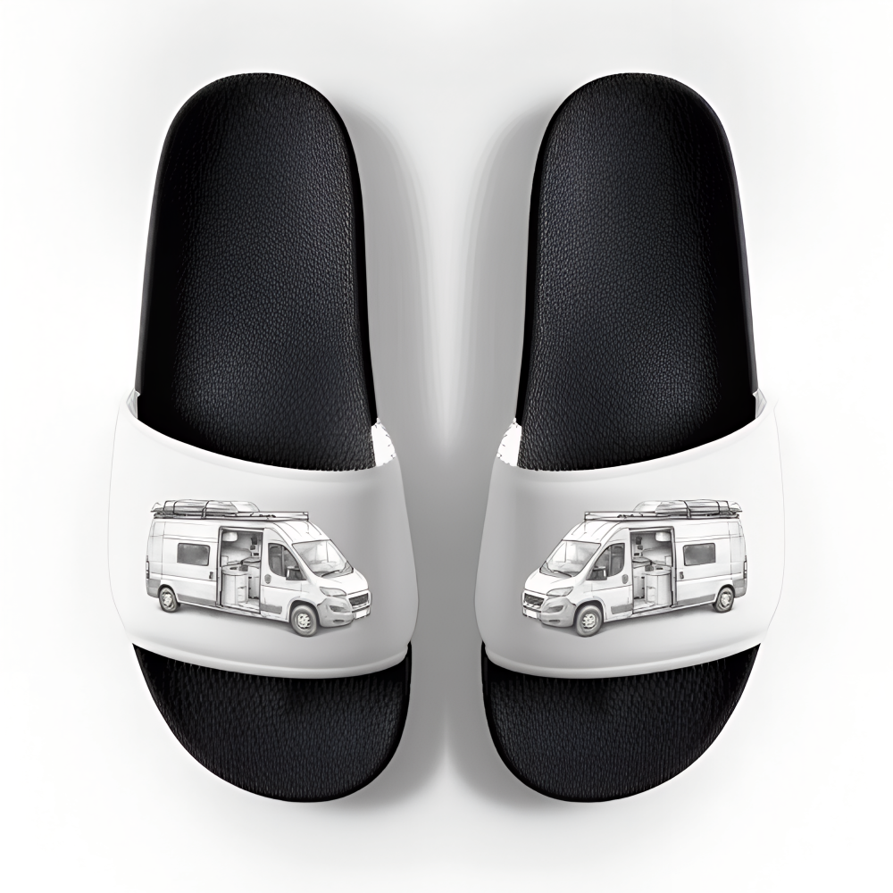 Personalisierte Herren-Schlappen Sketch-Style