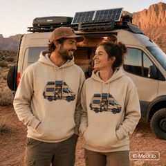 Personalisierter Unisex Hoodie Cartoon-Style