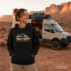 Personalisierter Unisex Hoodie Cartoon-Style