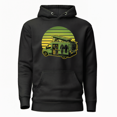 Personalisierter Unisex Hoodie Retro-Style