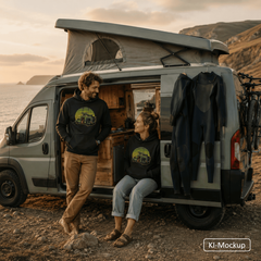 Personalisierter Unisex Hoodie Retro-Style