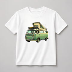Personalisiertes Bio Baumwoll T-Shirt für Kinder Cartoon-Style