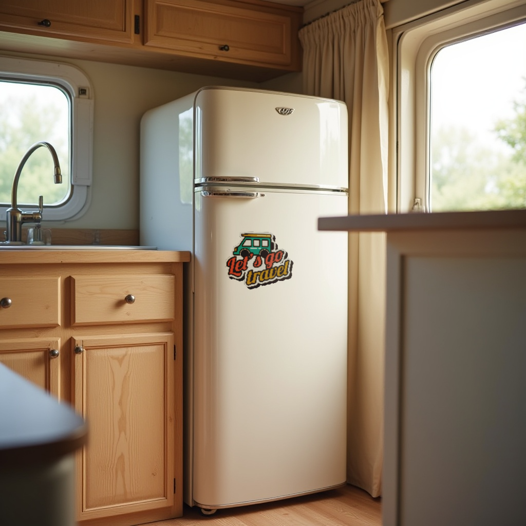 Let’s Go Travel – Der Van ruft!  - Sticker