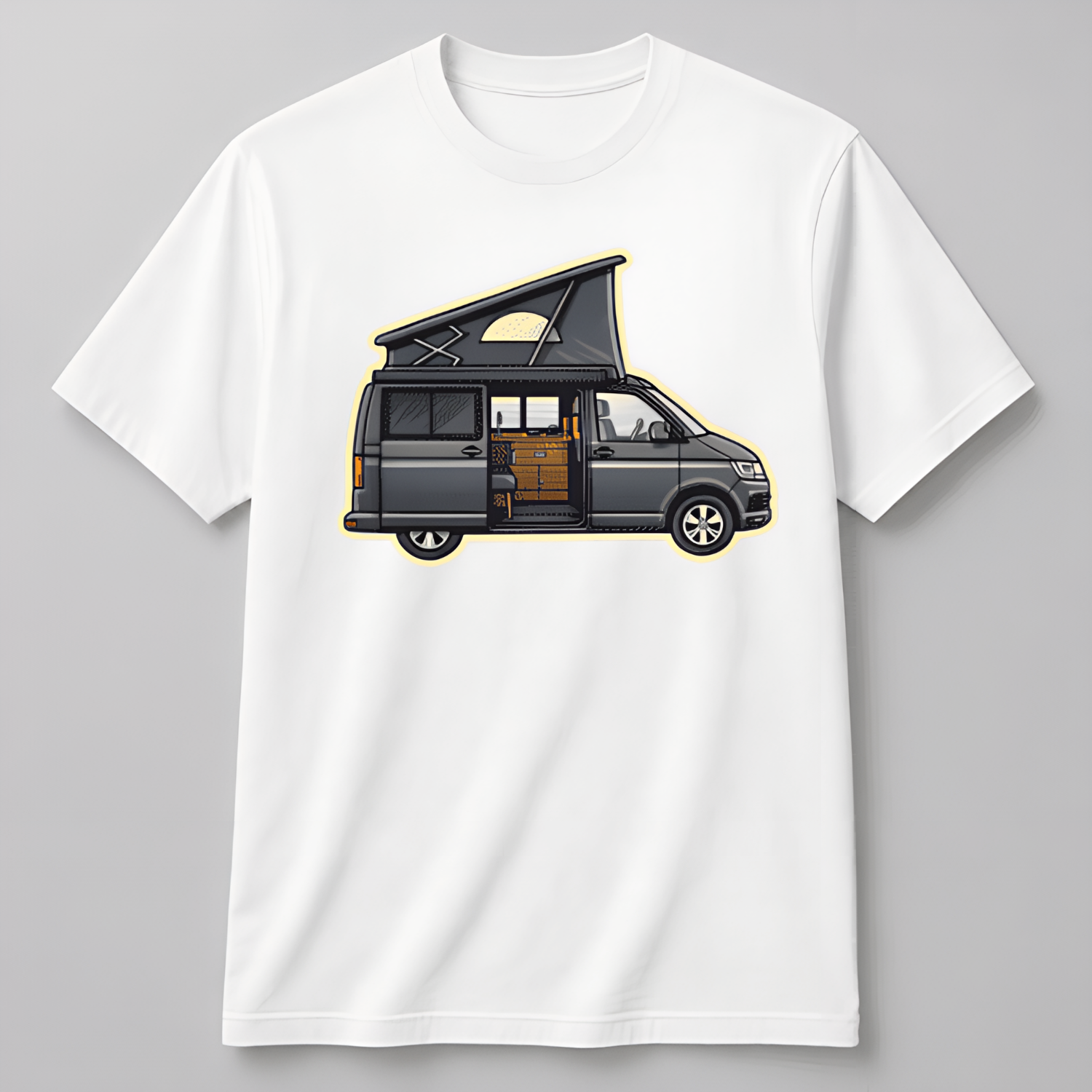 Personalisiertes Klassisches T-Shirt für Jugendliche Cartoon-Style