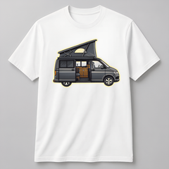 Personalisiertes Klassisches T-Shirt für Jugendliche Cartoon-Style