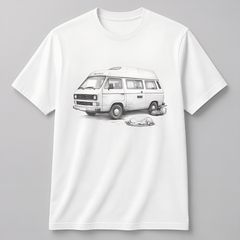 Personalisiertes Klassisches T-Shirt für Jugendliche Sketch-Style