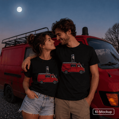 Personalisiertes Unisex T-Shirt Cartoon-Style