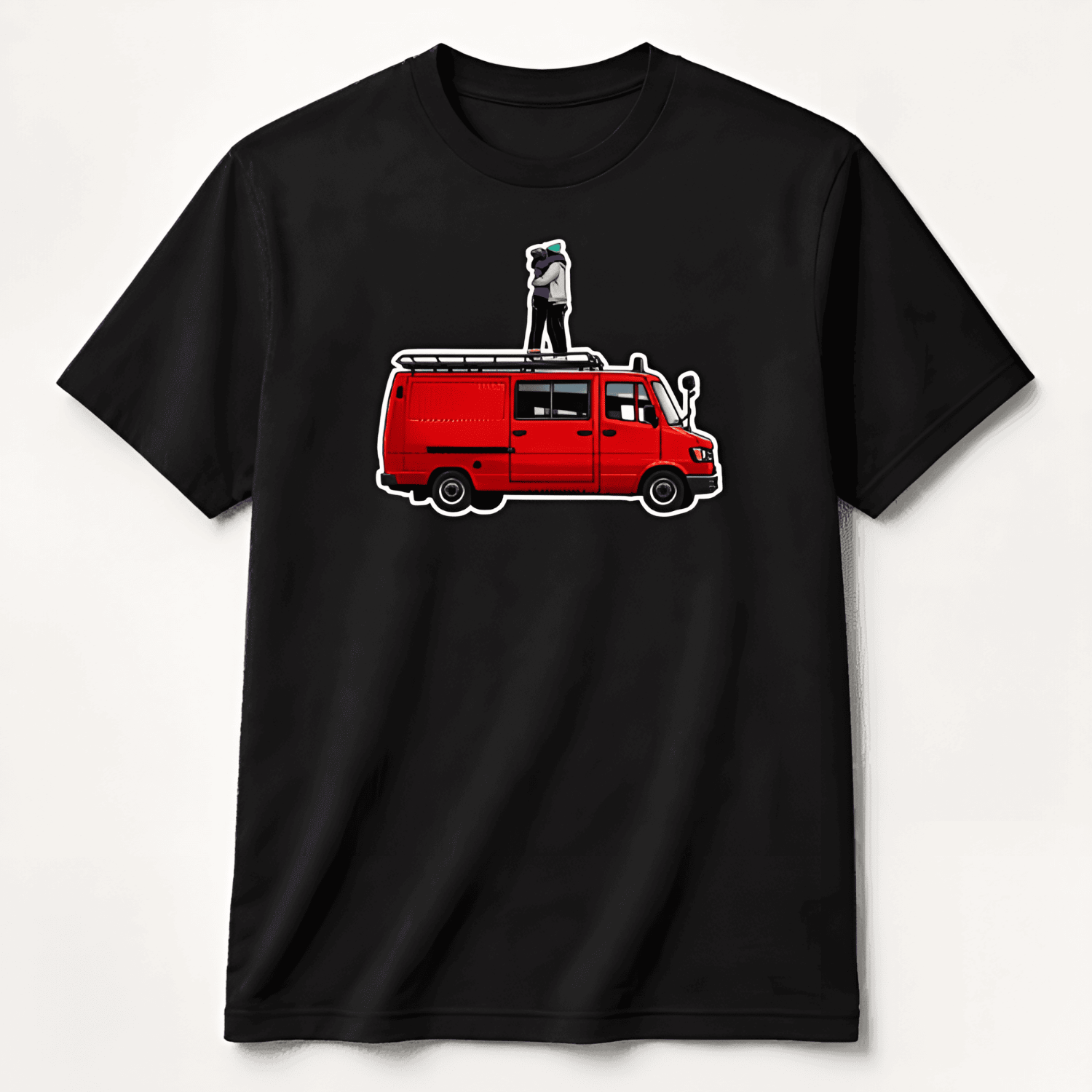 Personalisiertes Unisex T-Shirt Cartoon-Style