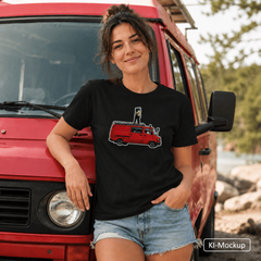 Personalisiertes Unisex T-Shirt Cartoon-Style