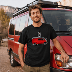 Personalisiertes Unisex T-Shirt Cartoon-Style