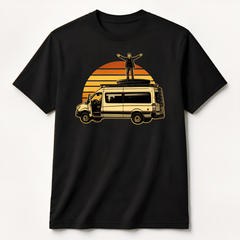 Personalisiertes Unisex T-Shirt Retro-Style