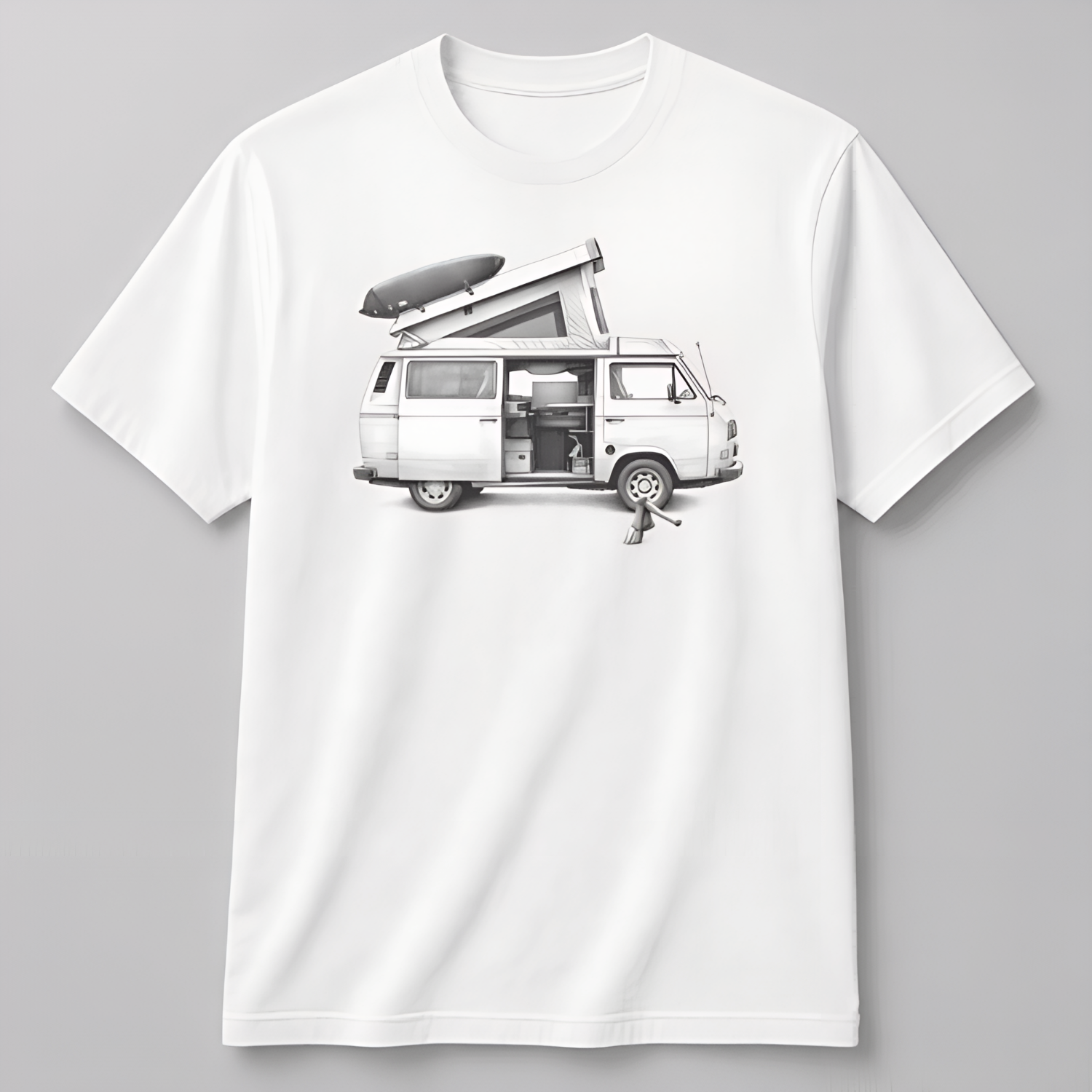 Personalisiertes Unisex T-Shirt Sketch-Style