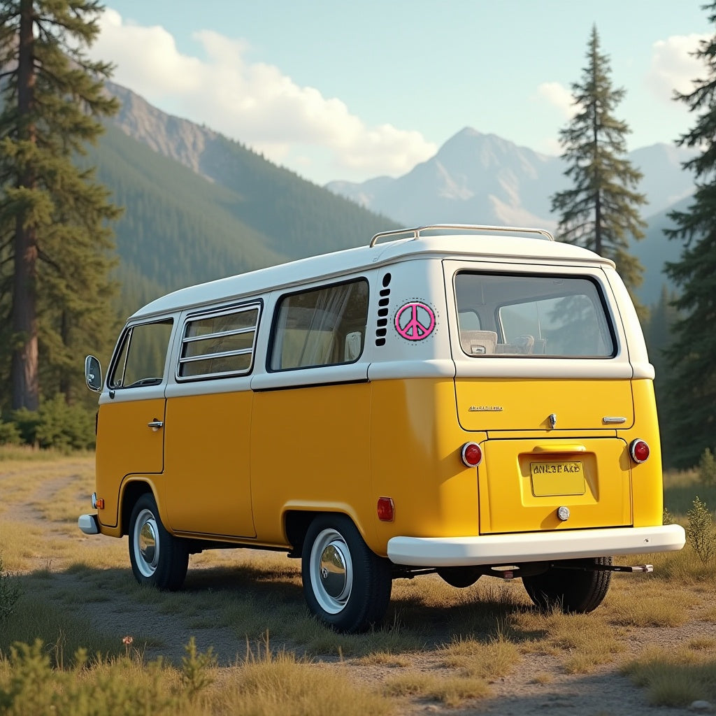 Peace & Pink – Freiheit im Herzen  - Sticker