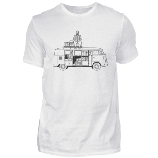 Line Art T-Shirt Vorschau